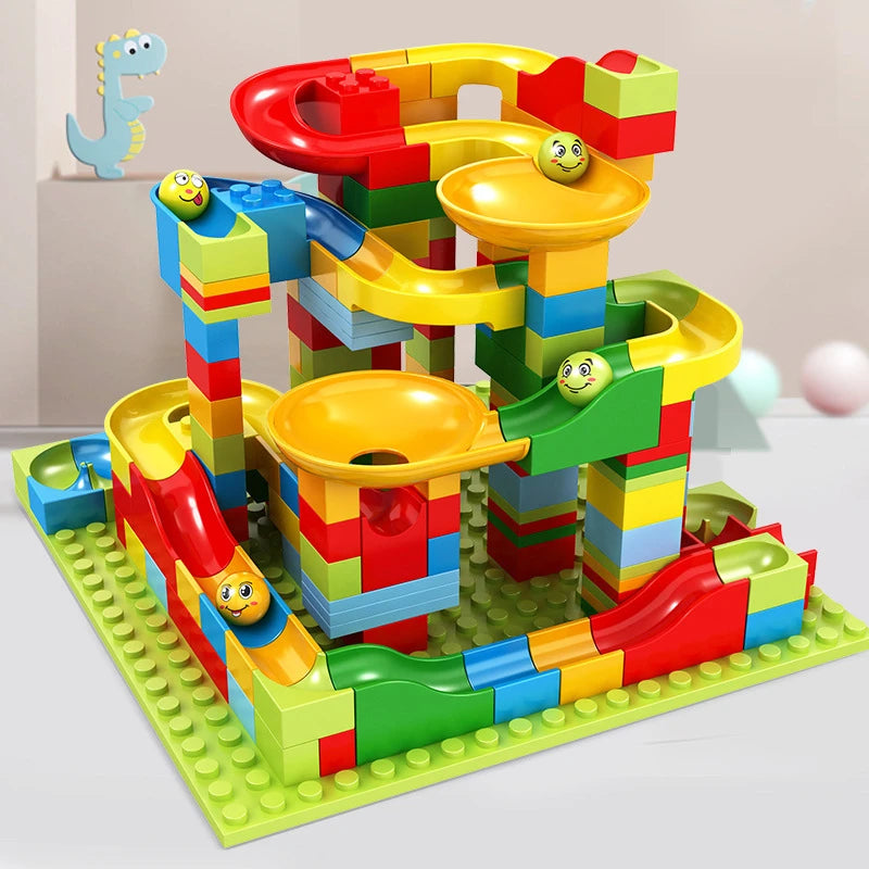 Building block sales marble run