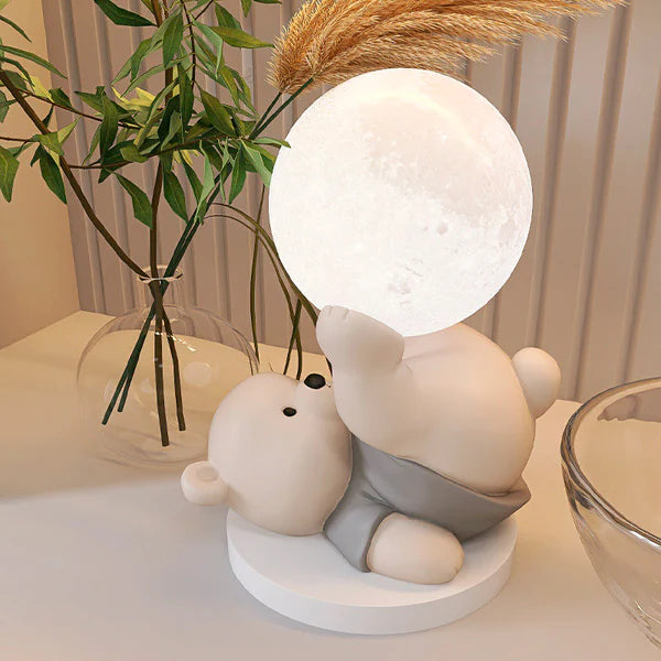 MoonLight Bear | Schattige Beer met Maanlamp