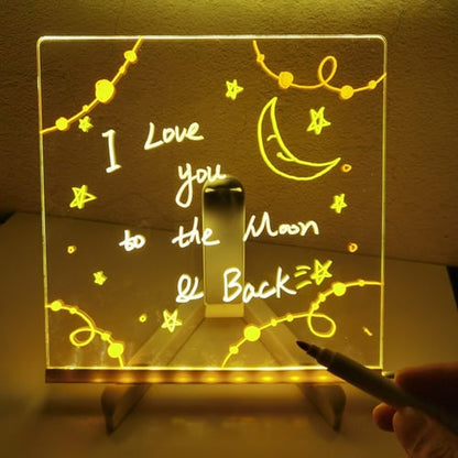 Erasable LED Note Board