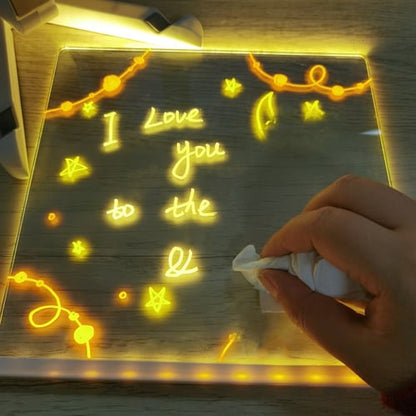 Erasable LED Note Board