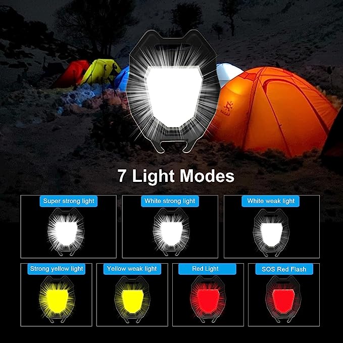 Multifunction Keychain Work Lights