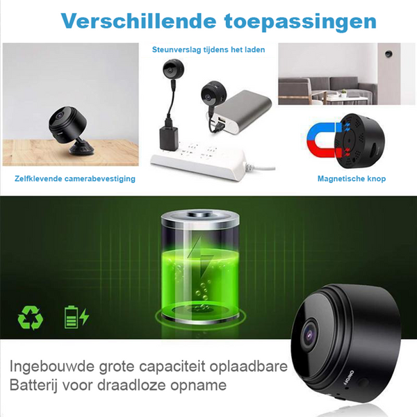 Secure 4 You - magnetische Mini-WLAN-Kamera