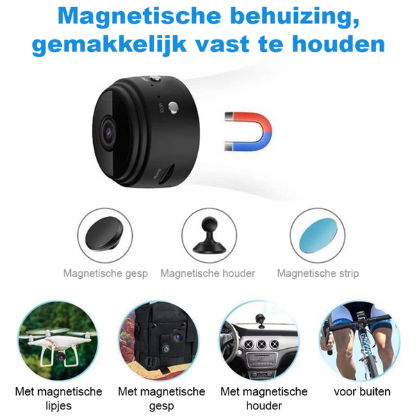 Secure 4 You- Mini Magnetic WiFi Camera