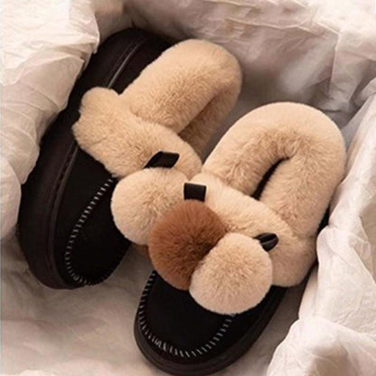 Fuzzies Knusse Lounge Slippers - Zachte Fleece Comfort