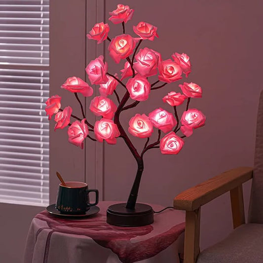 Rose Flower Tree Lamp