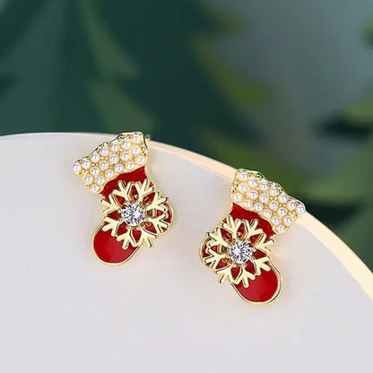 Boucles d'oreilles Noël