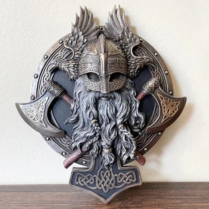 Viking Berserker wandornament