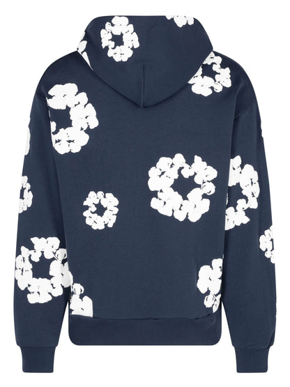 DE KATOENEN KROON HOODIE NAVY BLAUW