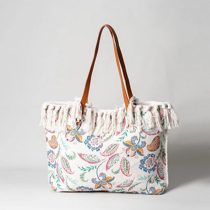 Ethnic Canvas Tote Bag