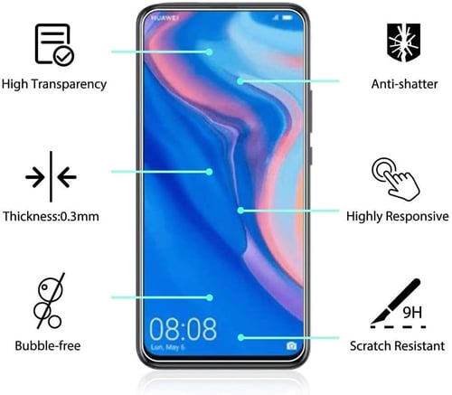 Huawei/Honor getemperd glas - stofvrij