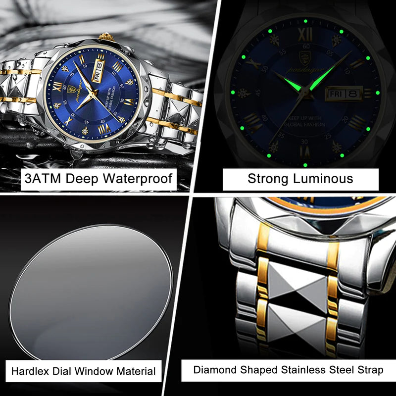 Luxurious Waterproof Watch