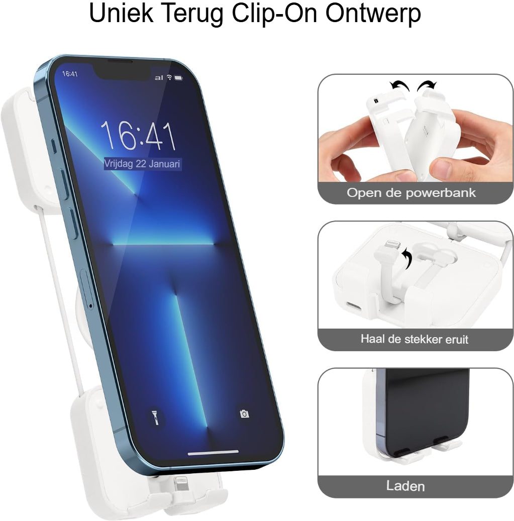 Back Clip Mini Powerbank