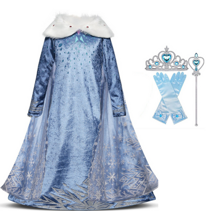 Robe de princesse magique | Incl.  Accessoires gratuits (T.W.V 19,95 €)