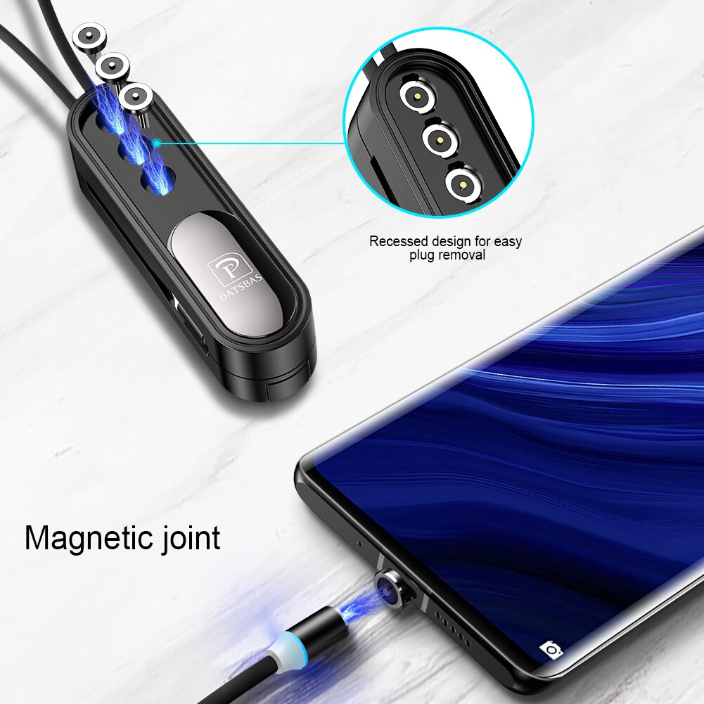 3-in-1 Magnetic Charging USB