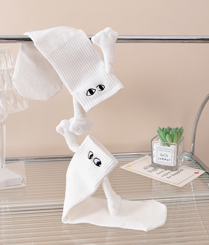 Magnetic Suction 3D Doll Socks