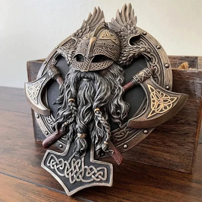 Viking Berserker wandornament