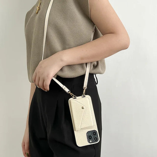 CarryCard | Cross Body riem telefoonhoesje met kaarthouder