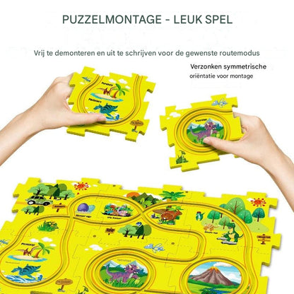 Elektrische Eisenbahn Kinder Puzzle