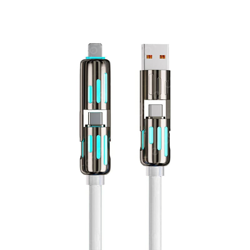 4-in-1 USB Kabel voor Opladen & Gegevens