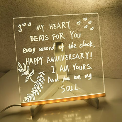 Erasable LED Note Board