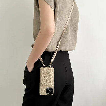 CarryCard | Cross Body riem telefoonhoesje met kaarthouder