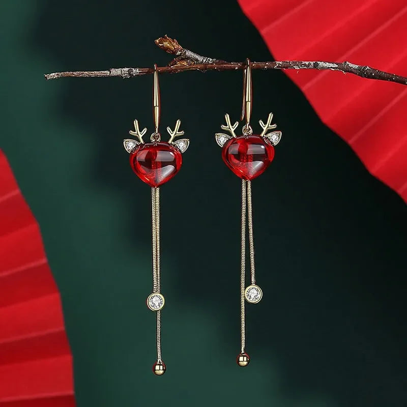 Boucles d'oreilles Noël