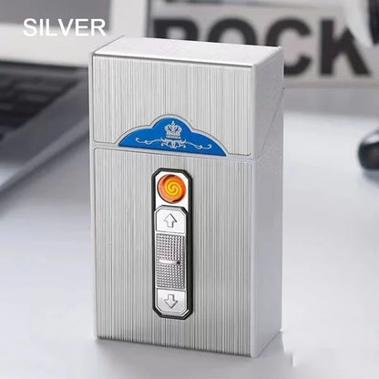 Rechargeable Cigarette Case Lighter