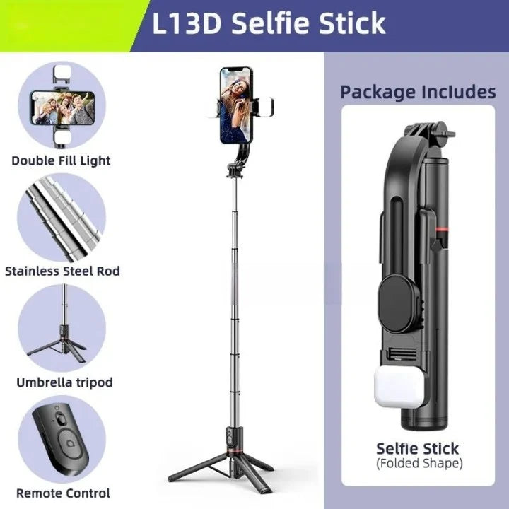 SnapStik Tripod | Opvouwbare Selfie Stick Statief