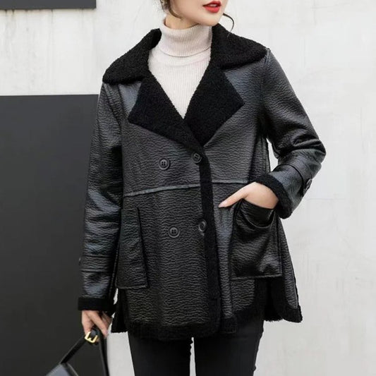 Women's Fashionable Leather Jacket