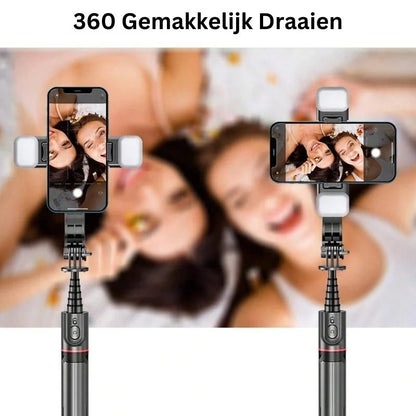 SnapStik Tripod | Opvouwbare Selfie Stick Statief