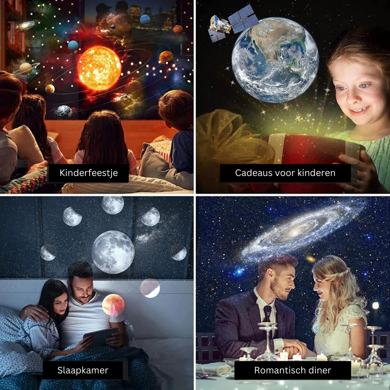 GalaxyGazer | Miniprojector voor planeten en sterren