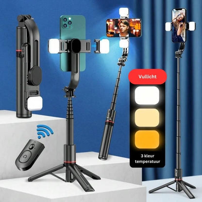 SnapStik Tripod | Opvouwbare Selfie Stick Statief