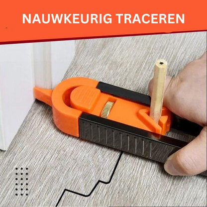 Wandkaart - Traceer de perfecte randen van je muur