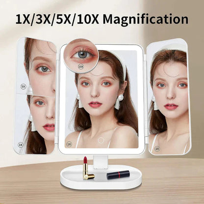 Trilight | Trifold Led Beauty Mirror