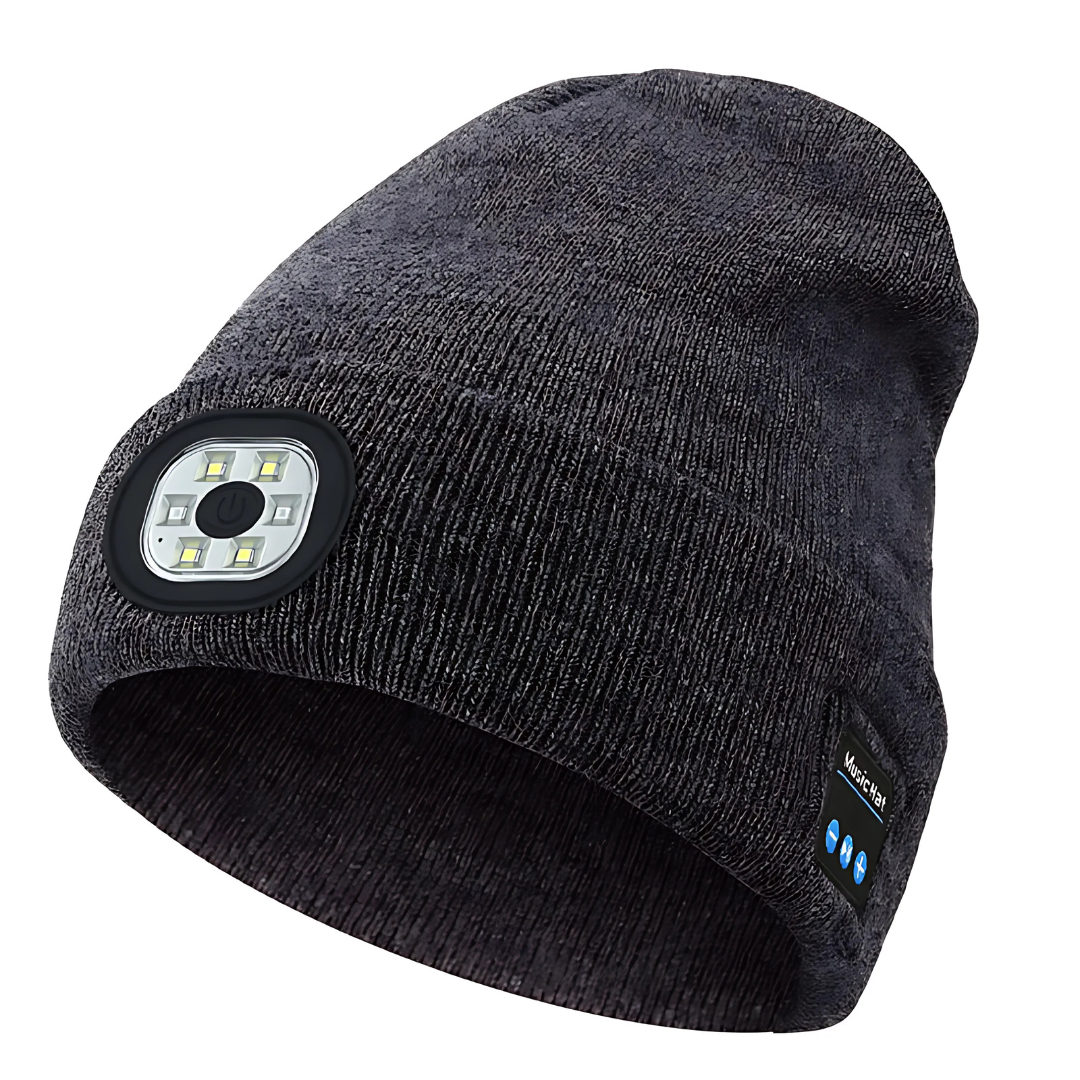 3-in-1 Function Bluetooth Beanie - Verbeterde LED en Bluetooth Technologie