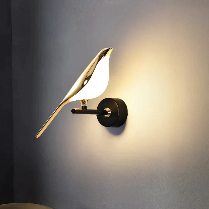 Gevleugelde wandlamp - Moderne wandlamp in de vorm van vogels