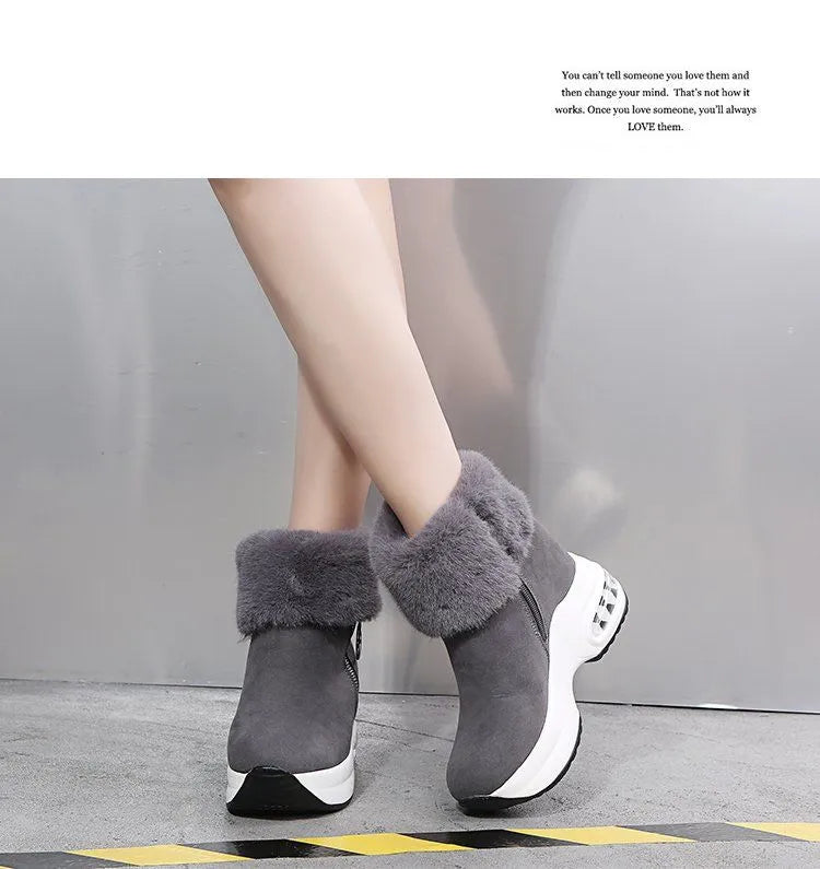 Winter Women's Warm Sneakers Platform