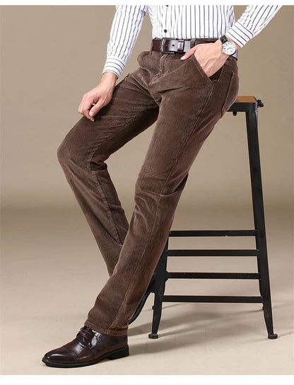 Men's Casual Corduroy Slim Pants