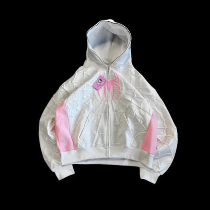 Unieke Spidey Zip-Up Hoodie - Lichtgewicht en Stijlvol