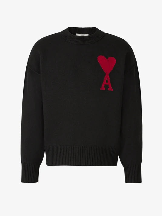 Unisex Trui met Hart Logo - Comfort en Stijl in Één