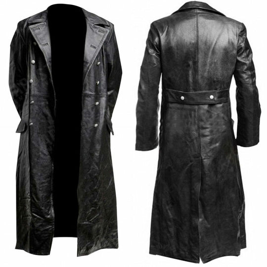 Leather Trench Coat