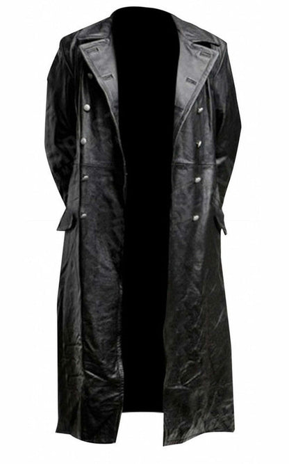 Leather Trench Coat