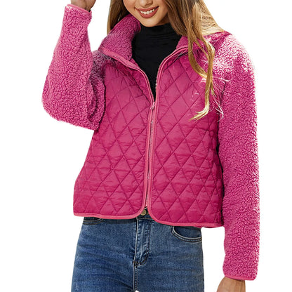 Women's Zipper Bomber Jacket