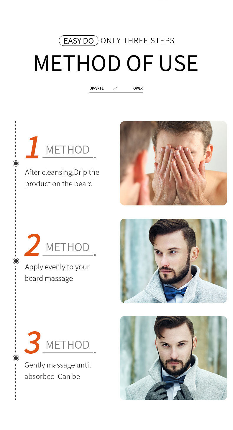 Men's Facial Hair Growth Serum