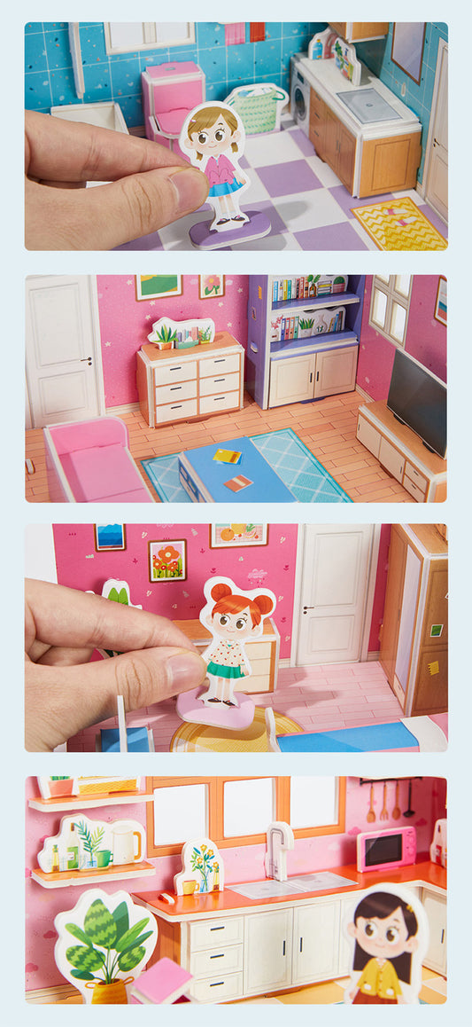 3D Doll House Puzzle