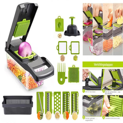 12 in 1 Multifunktion aler Veggie Chopper