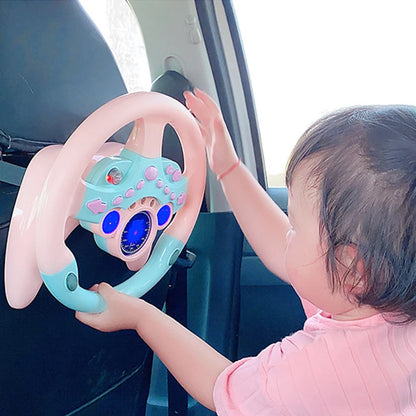 Kids Simulated Steering Wheel