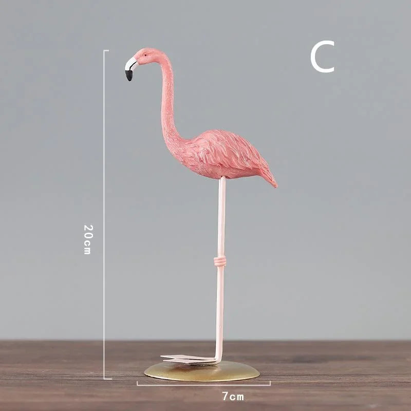 Flamingo Beeldje Scandinavische Stijl