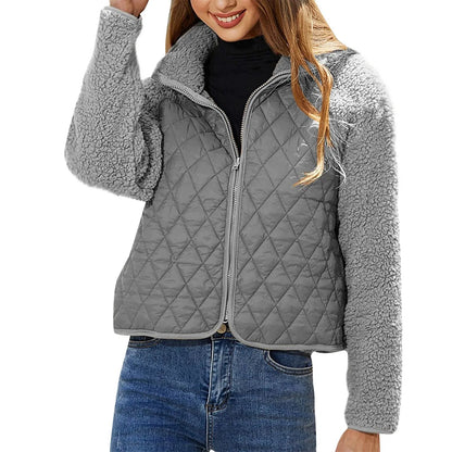 Women's Zipper Bomber Jacket