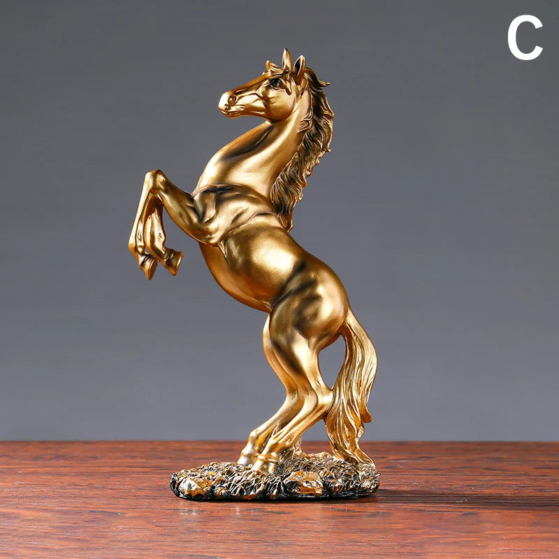 Paardenbeeldhouwwerk Harsbeeld